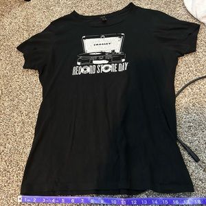 crosley record store shirt